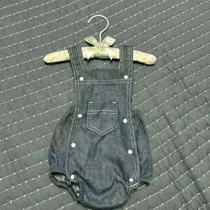Carters 6 Months old Denim overalls